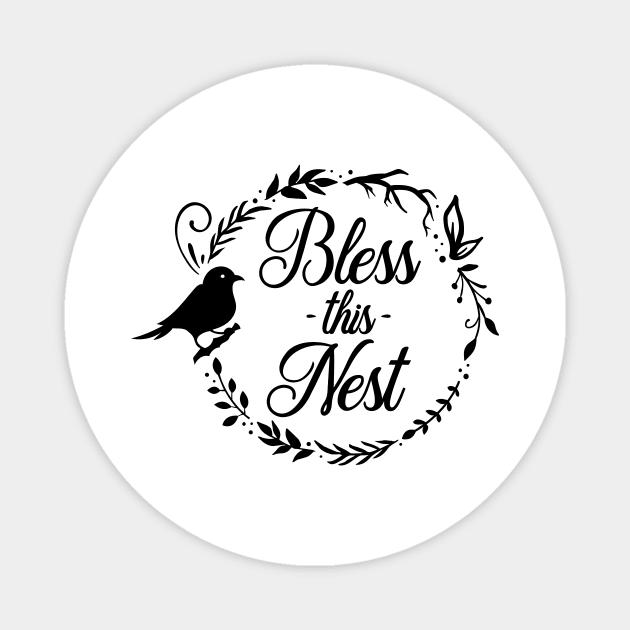 Bless this Nest Magnet by Ombre Dreams